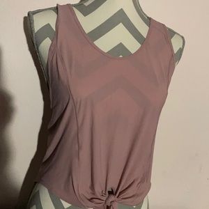 Lululemon tied front tank